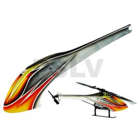  FUC-130F-GB01  Fusuno Flamy Composite Goblin style Fuselage - Blade 130X  